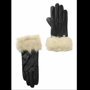 NWT UGG Leather Gloves SZ Small Touch Screen